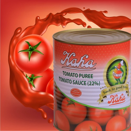 صلصة طماطم وزن 3000جرام علب تركيز 20-22%